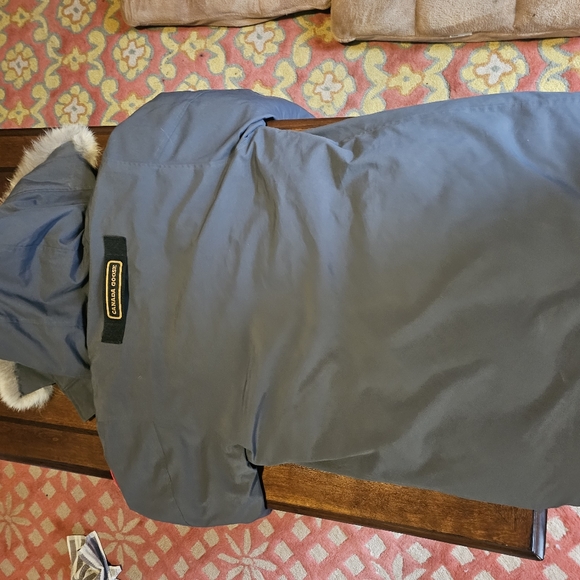 Canada Goose Mens Langford Parka Small Real Fur - Picture 4 of 7